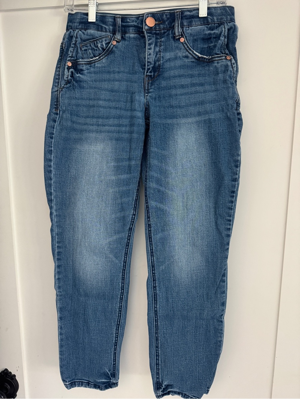 Democracy Mid Wash Blue Barrel Women's Jeans